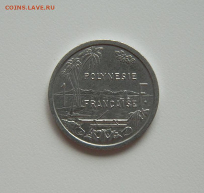 Французская Полинезия 1 франк 1999 г.(Лодки) до 20.07.20 - DSCN9894.JPG