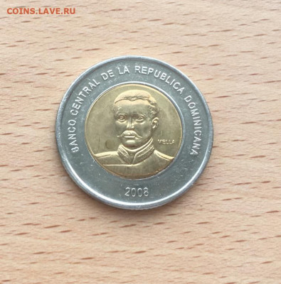 биметалл Доминикана 10 песо 2008 - bimetall_dominikana_10_peso_2008 (1)