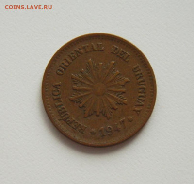 Уругвай 2 сентесимо 1947 г. до 21.07.20 - DSCN9934.JPG