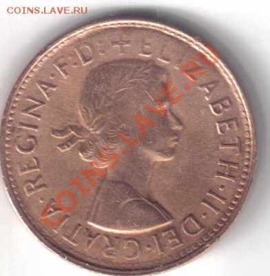 2 пенни 1961 до 12.09 21.00мск - Австралия 1,2 пенни 1961-2