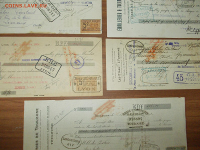 5 старинных  векселей Франции. 1920е  до 20.07 21-00 мск - DSCN0086.JPG