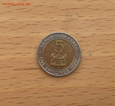 биметалл Кения 5 шиллингов 1995 - bimetall_kenija_5_shillingov_1995