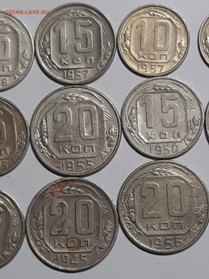 18 монет ранних советов!никель!без повторов до 23.04 в 22-00 - монета 005