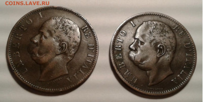 Италия 10 чентезимо 2шт., 1893-1894г. до 24.07. 20г. 22:00 - 20200719_212001