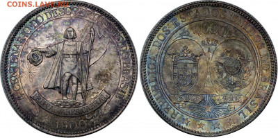 4000 рейс 1900 Открытие Бразилии - coin-image-4000_Рейс-Серебро-Бразилия-V24K.GJAiIYAAAEvclacYVXd