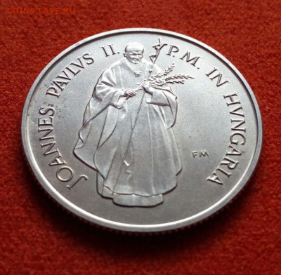 Венгрия. 100 форинтов 1991 Визит Папы Иоанна 2 UNC до 23.07 - IMG_20200721_125024