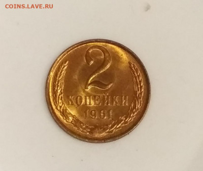 2 копейки 1961 года Штемпельный блеск до 23.07 в 22.00 мск - IMG_20200721_134655