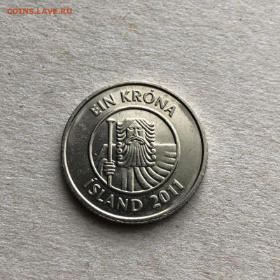Исландия 1 крона, до 23.07. - -bp3JvN8gjw