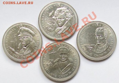 МЭН Комлект Крон 2001 г. ГАРРИ ПОТТЕР ! UNC - Isle of Man 4 Crown set 1981 (2).JPG