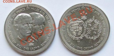МЭН Комлект Крон 2001 г. ГАРРИ ПОТТЕР ! UNC - Isle of Man 2 Crown set 1981.JPG