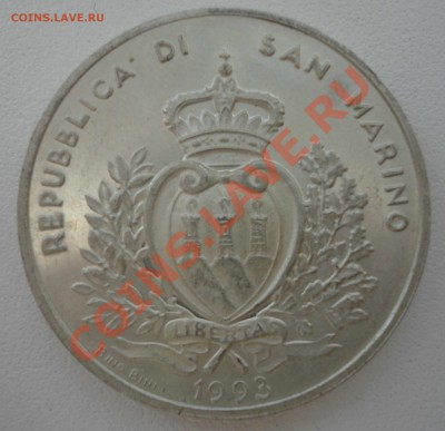 Сан-Марино 500 лир 1993 Ag - 2-1.JPG