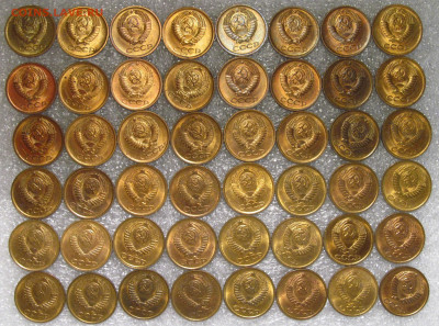 Штемпельные 1 коп СССР, 1969 - 89 гг, 48 монет. - IMG_7912.JPG