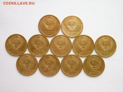 1 коп. СССР 1961-10шт,67-10шт,68-2шт,69-5шт,72-4шт,91м-15шт. - P1070840.JPG