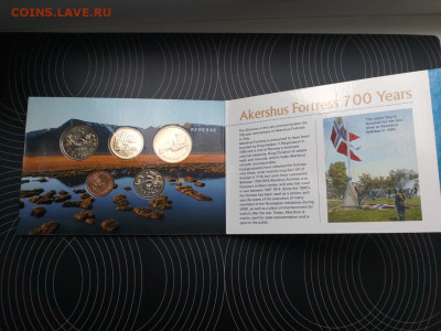 Норвегия официальный набор монет монетного двора 1999 до 29 - IMG_20200721_145308