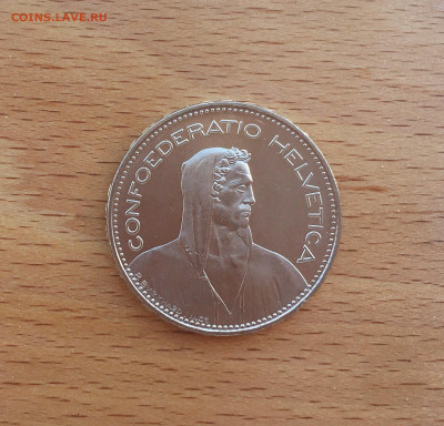 Швейцария 5 франков 1998 - 4