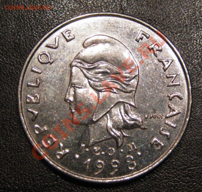 Французская Полинезия, 10 франков 1993  до     17.09 в 22:00 - IMG_2824