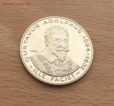 Крона Шайба Швеция 5 экю 1992 корабль король Швеции Густав - krona_shajba_shvecija_5_ekju_1992_korol_shvecii_gustav_adolf_korabl_parusnik_flot (3)