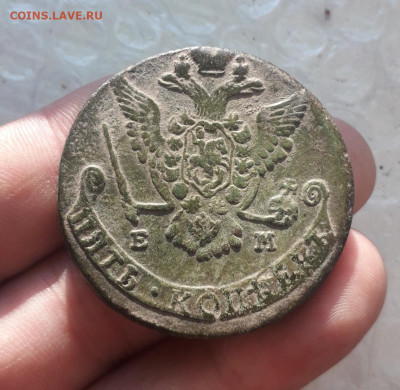5 копеек 1778 год ЕМ На оценку - 7