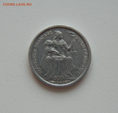 Новая Каледония 50 сантимов 1949 г. (Фауна) до 30.07.20 - DSCN0145.JPG