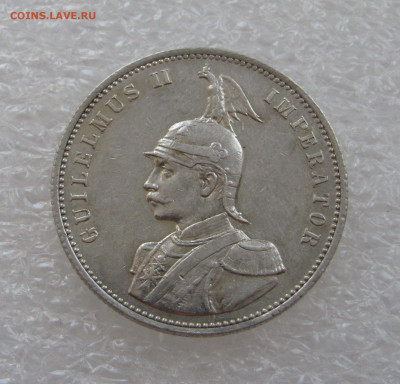 Германская Восточная Африка. Вильгельм II. 1 РУПИЯ 1890 года - 1РПЯ1890.JPG
