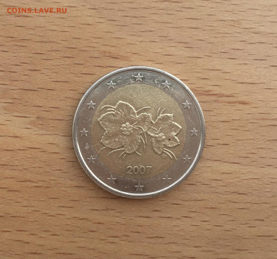 биметалл Финляндия 2 евро 2007 - IMG_3411.JPG