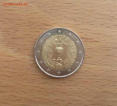 биметалл 2 евро Франция 2016 Чемпионат Европы по футболу - IMG_3414.JPG