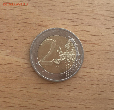 биметалл 2 евро Германия 2012 двор A  Бавария - IMG_3421.JPG