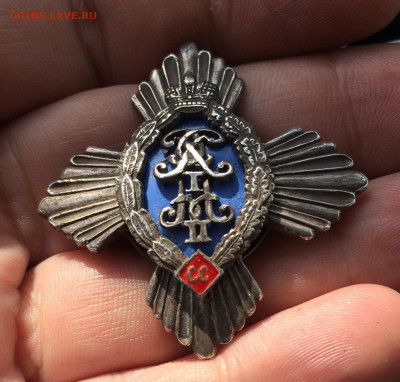 полковой знак 131 пехотного тираспольского полка.Подлинность - IMG_0480.JPG
