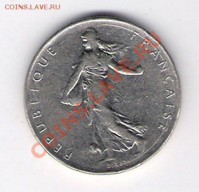 1 франк Франция 1974, до 17.09.2011 22-00 мск. - сканирование0069