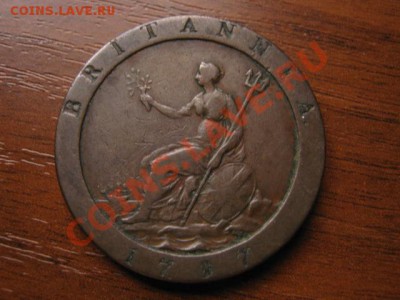 Южная Родезия 1 пенни 1954 и Британия 2? пенни 1797 - IMG_0040
