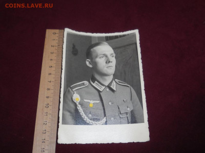 Фото, открытка офицер Вермахта, 3 рейх до 03.08 - foto_otkrytka_soldat_oficer_vermakhta_3_rejkh_tretij_rejkh_pmv_1_wk_germanija_shnur_original_2