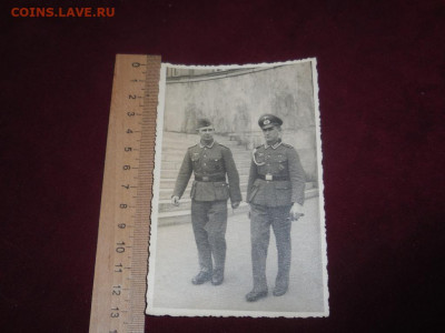 Фото, открытка солдат и офицер Вермахта, 3 рейх 03.08 - foto_otkrytka_soldat_oficer_vermakhta_3_rejkh_tretij_rejkh_pmv_1_wk_germanija_shnur_original_1