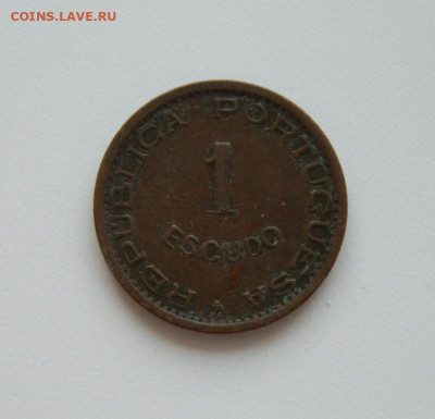 Португальская Ангола 1 эскудо 1965 г. до 06.08.20 - DSCN0126.JPG