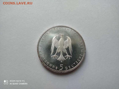 5 марок1977г.ФРГ.200 лет со дня рождения Генриха фон Кляйста - IMG_20200720_100404_thumb