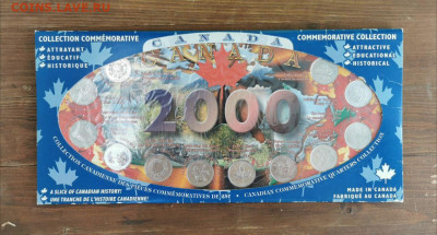 Набор "Миллениум" 1999. Канада - photo_2020-08-02 19.42.18