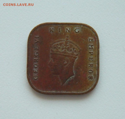 Британская Малайя 1 цент 1943 г. до 06.08.20 - DSCN0060.JPG