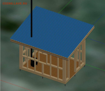 Сколько стоит построить дом? - Каркас - 0001