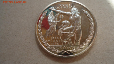 МЭН 1 КРОНА 1996  ОЛИМПИЙСКИЕ ИГРЫ В АТЛАНТЕ ВЕЛОСПОРТ UNC - DSC09537.JPG