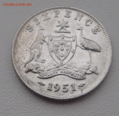 SIXPENCE Австралия 1942-46-51 на оценку - DSCF3717.JPG