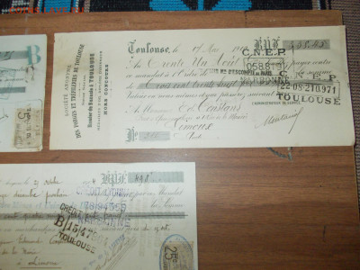 3 старинных векселя Франции. 1920-е до 07.08.20 в 21-00 мск - DSCN0015.JPG