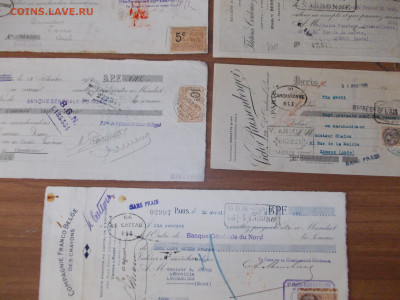 5 старинных векселей Франции. 1920-е до 06.08.20 в 21-00 мск - DSCN0019.JPG