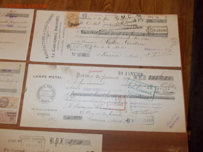 5 старинных векселей Франции. 1920-е до 07.08.20 в 21-00 мск - DSCN0196.JPG