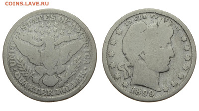 США. 25 центов 1899 г. Барбер. До 11.08.20. - DSH_8214.JPG
