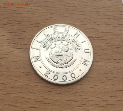 Либерия 5 долларов 2000 Год Собаки фауна - IMG_3753.JPG