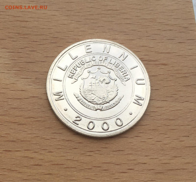 Либерия 5 долларов 2000 Год Тигра фауна - IMG_3777.JPG