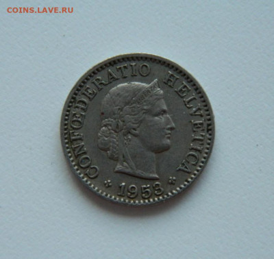 Швейцария 5 раппенов 1953 г. до 11.08.20 - DSCN0271.JPG