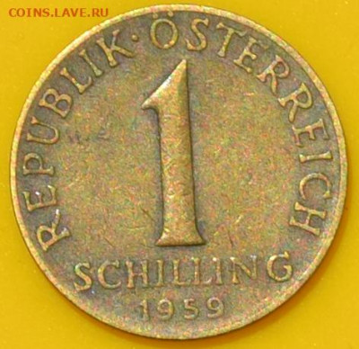 Австрия 1 шиллинг 1959. 10. 08. 2020 в 22 - 00. - DSC_0273.JPG