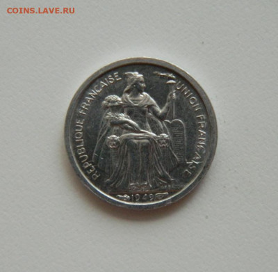 Французская Океания 50 сантимов 1949 г. (Лодки) до 13.08.20 - DSCN0362.JPG