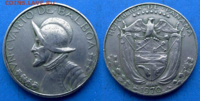 Панама - ¼ бальбоа 1970 года до 15.08 - Панама 1.4 бальбоа, 1970