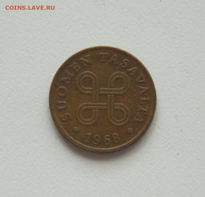 Финляндия 1 пенни 1968 г. до 13.08.20 - DSCN0458.JPG